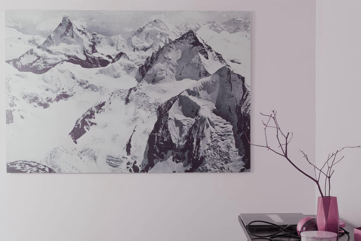 HD metal prints displaying vibrant photos on aluminum wall art with dye sublimation printing process