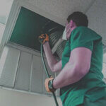 dirty air ducts health problems mold contamination HVAC system indoor air quality inspection