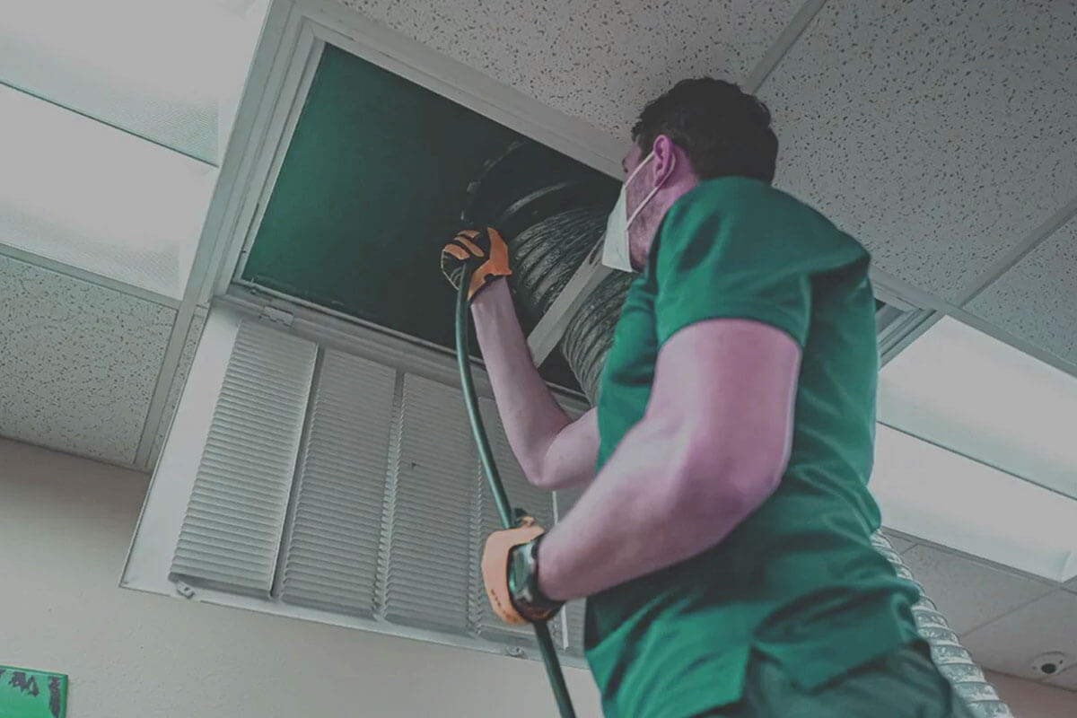 dirty air ducts health problems mold contamination HVAC system indoor air quality inspection