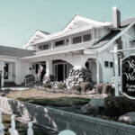 Karvonen Funeral Home exterior building in Wadena Minnesota with parking and entrance