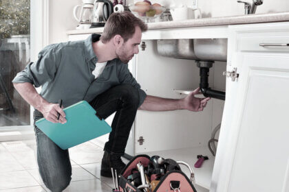 Modern kitchen faucet upgrade with pull-down spray head and touchless technology