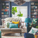 Different colour wallpaper samples showing how to define interior style with earthy tones and bold patterns for home decoration