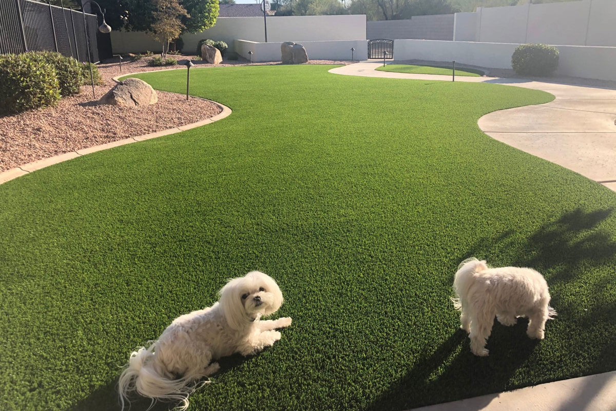 artificial turf for backyard installation showing synthetic grass with infill materials and proper drainage system