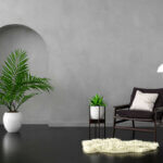 Living room with meaningful decor including family photos, travel souvenirs, and heirloom items on display shelf