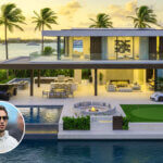 Mike McDaniel house in Fort Lauderdale Florida waterfront luxury estate with pool and contemporary design