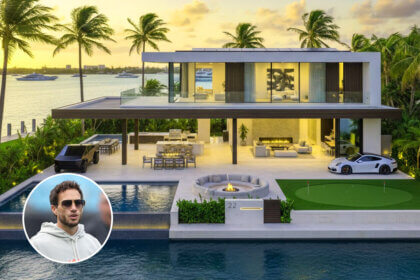 Mike McDaniel house in Fort Lauderdale Florida waterfront luxury estate with pool and contemporary design