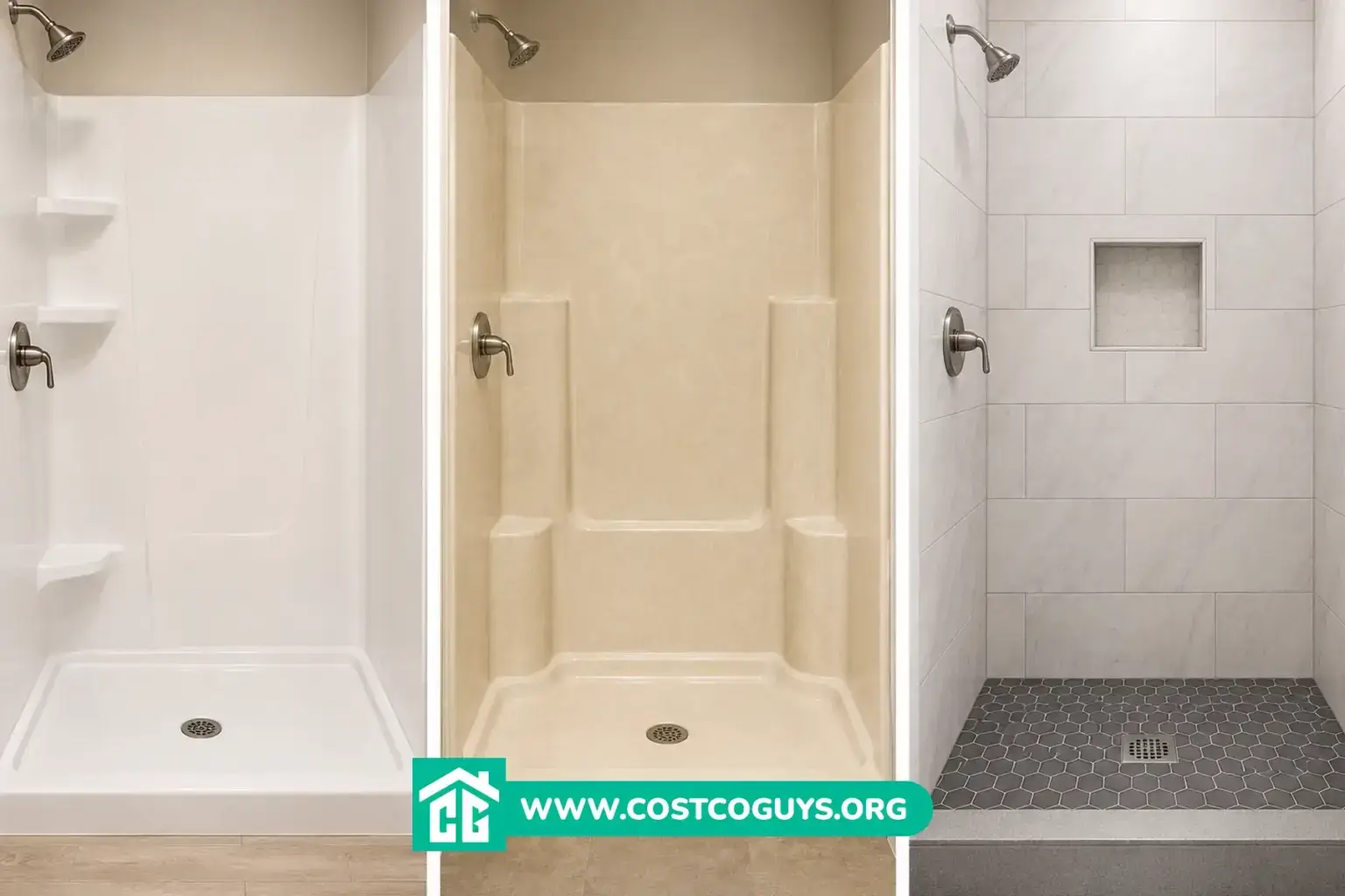 36 x 48 shower pan with center drain set into a mortar bed before tiling